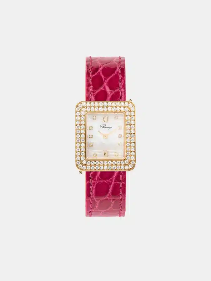 Montre Ma Première Poiray en or jaune, diamant 1.32ct