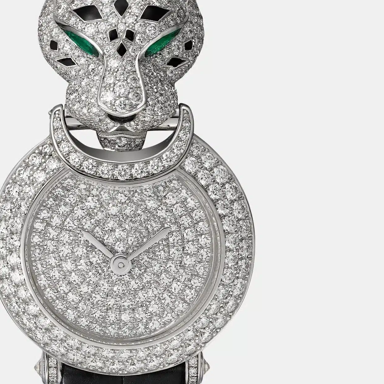 Montre Panthère Cartier en or, diamant — photographie du modèle, cote d’occasion GOLDMARKET
