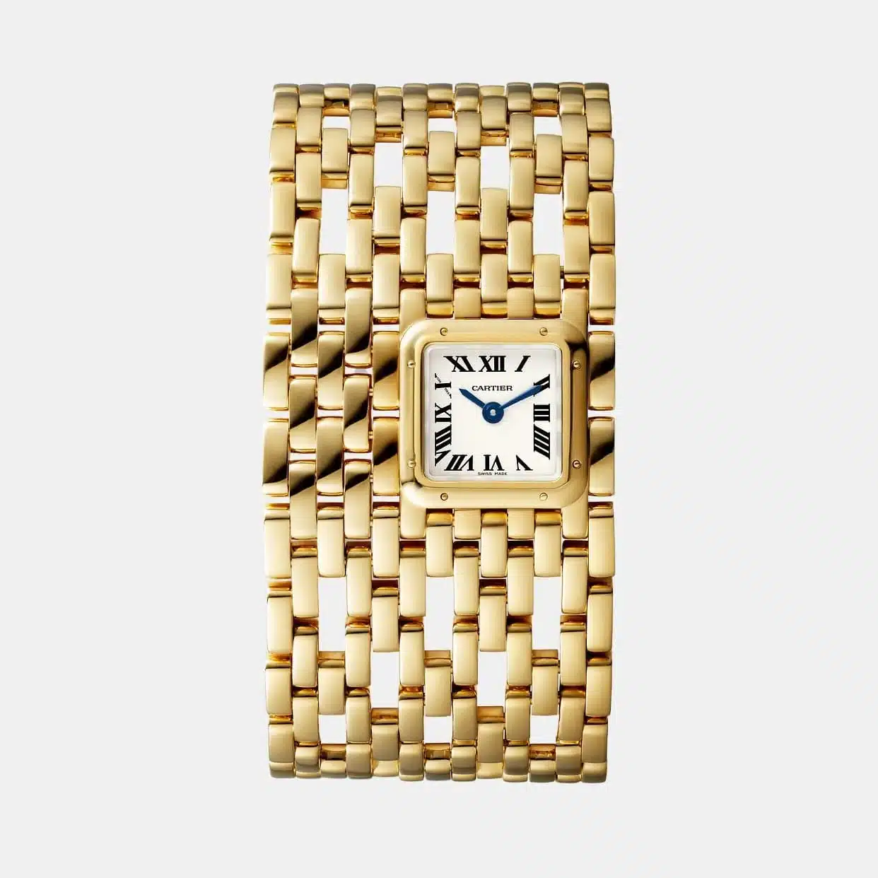 Montre Panthère Cartier en or jaune — photographie du modèle, cote d’occasion GOLDMARKET