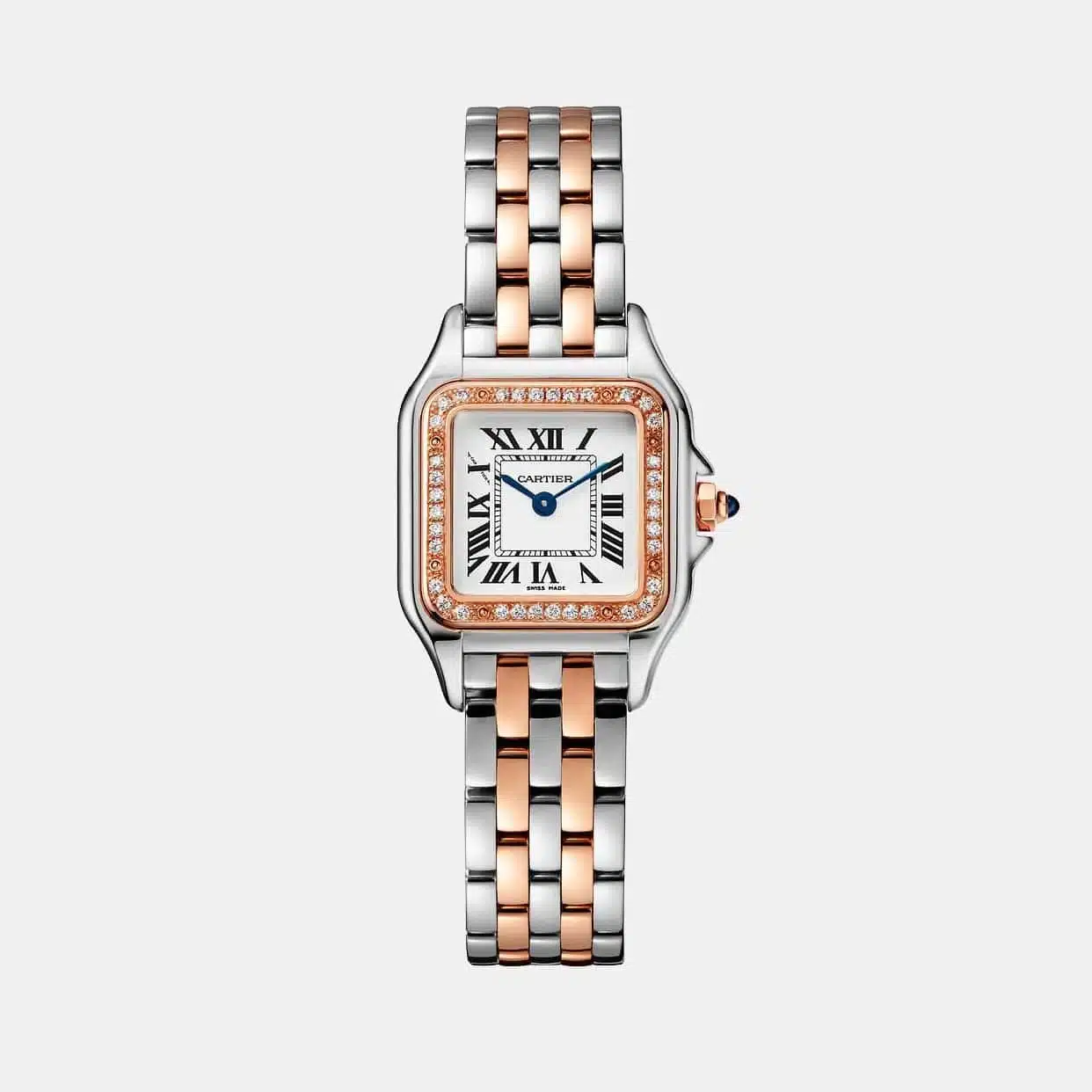 Montre Panthère Cartier en or rose — photographie du modèle, cote d’occasion GOLDMARKET
