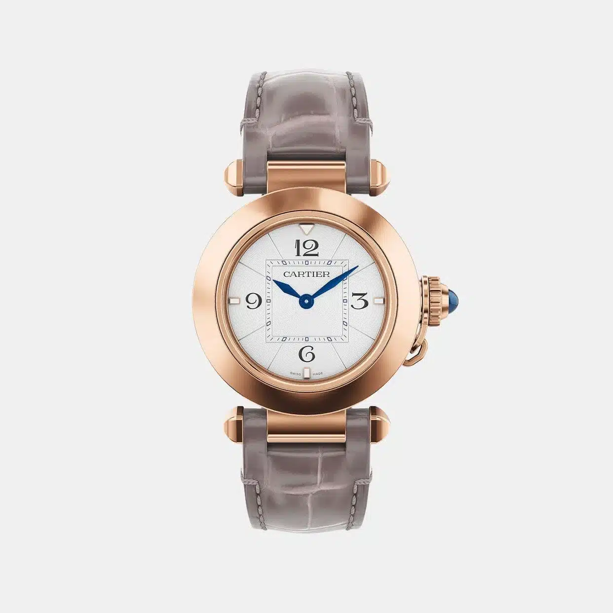 Montre Pasha Cartier en or rose — photographie du modèle, cote d’occasion GOLDMARKET
