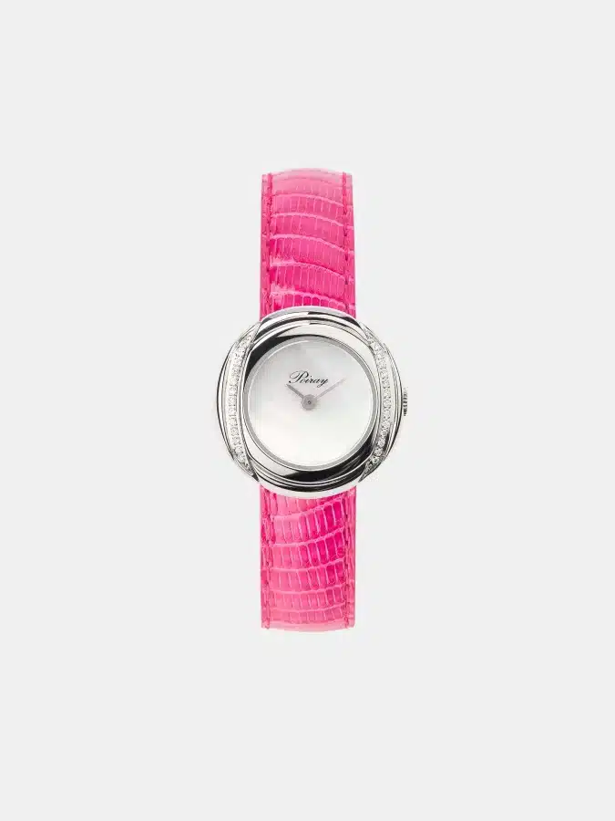 Montre Rive Droite Poiray, acier diamant 2ct — photographie du modèle, cote d’occasion GOLDMARKET