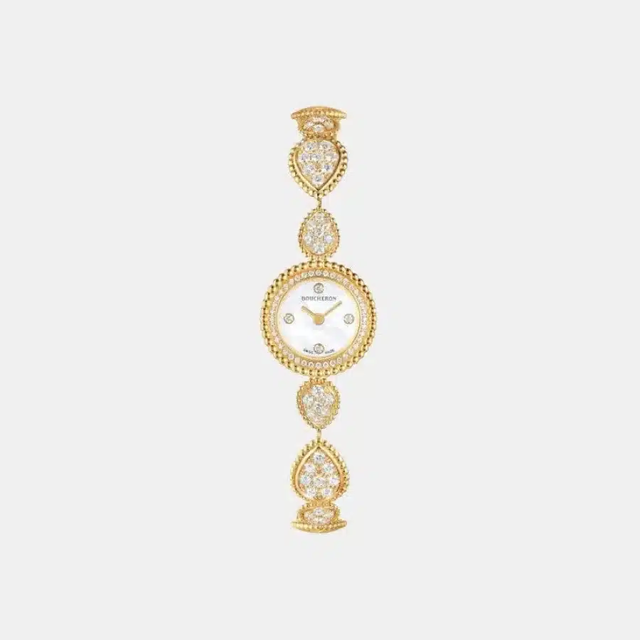 Montre Serpent Bohème Boucheron en or jaune, diamant