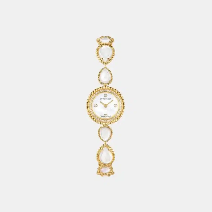 Montre Serpent Bohème Boucheron en or jaune, perle