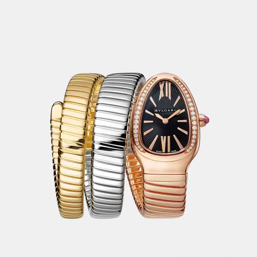 Montre Serpenti Tubogas Bulgari en or jaune