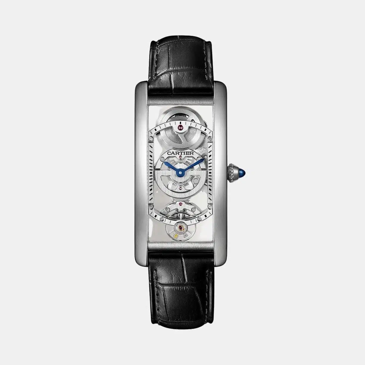 Montre Tank Cartier en platine