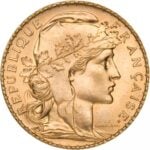 20 Francs Napoléon Coq et Marianne 6,45 Face Marianne