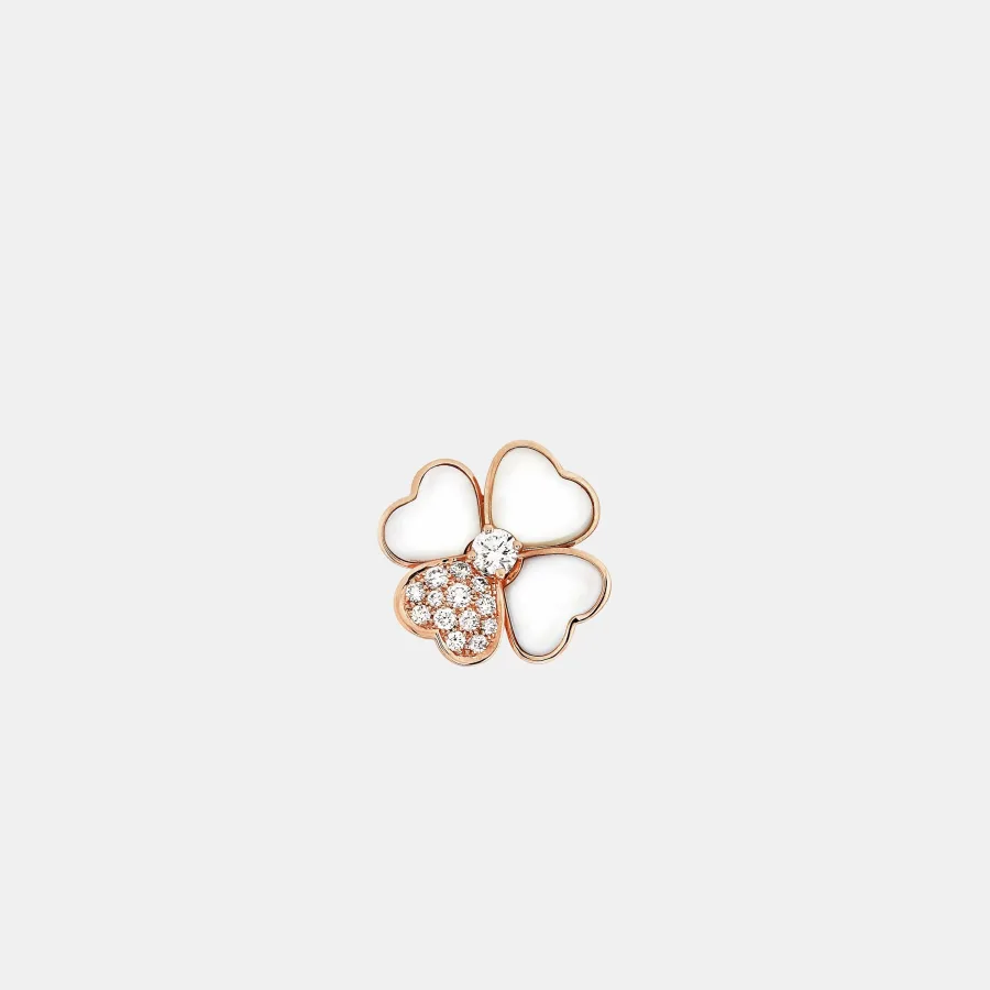 Pendentif Cosmos Van Cleef & Arpels en or rose, diamant 0.29ct