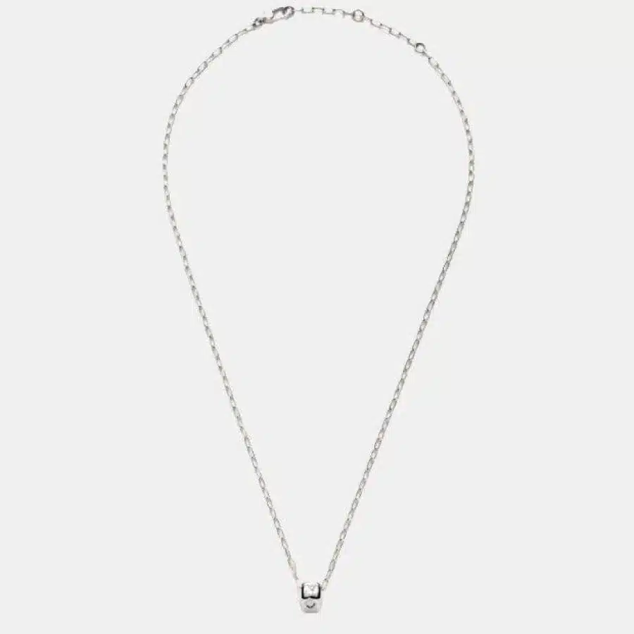 Pendentif Iconica Pomellato en or blanc, diamant 0.1ct — photographie du modèle, cote d’occasion GOLDMARKET