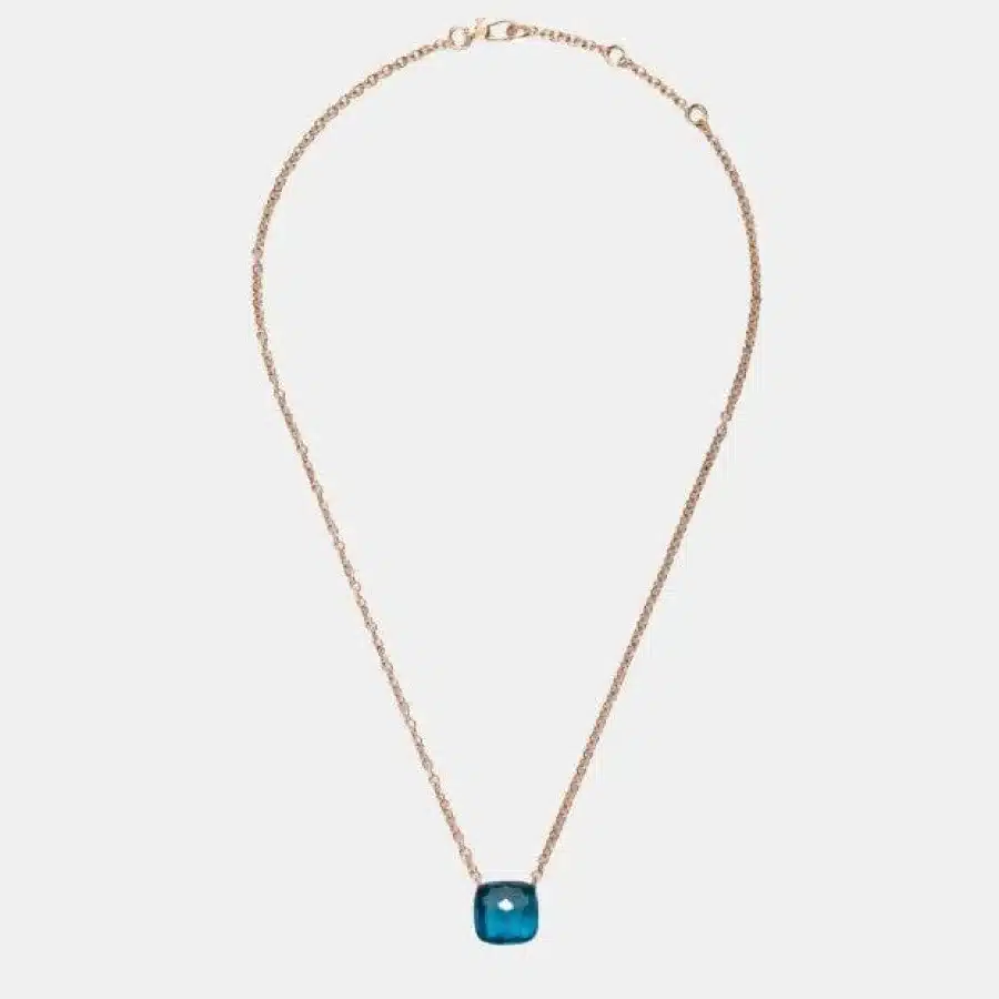 Pendentif Nudo Pomellato en or, topaze 15ct — photographie du modèle, cote d’occasion GOLDMARKET