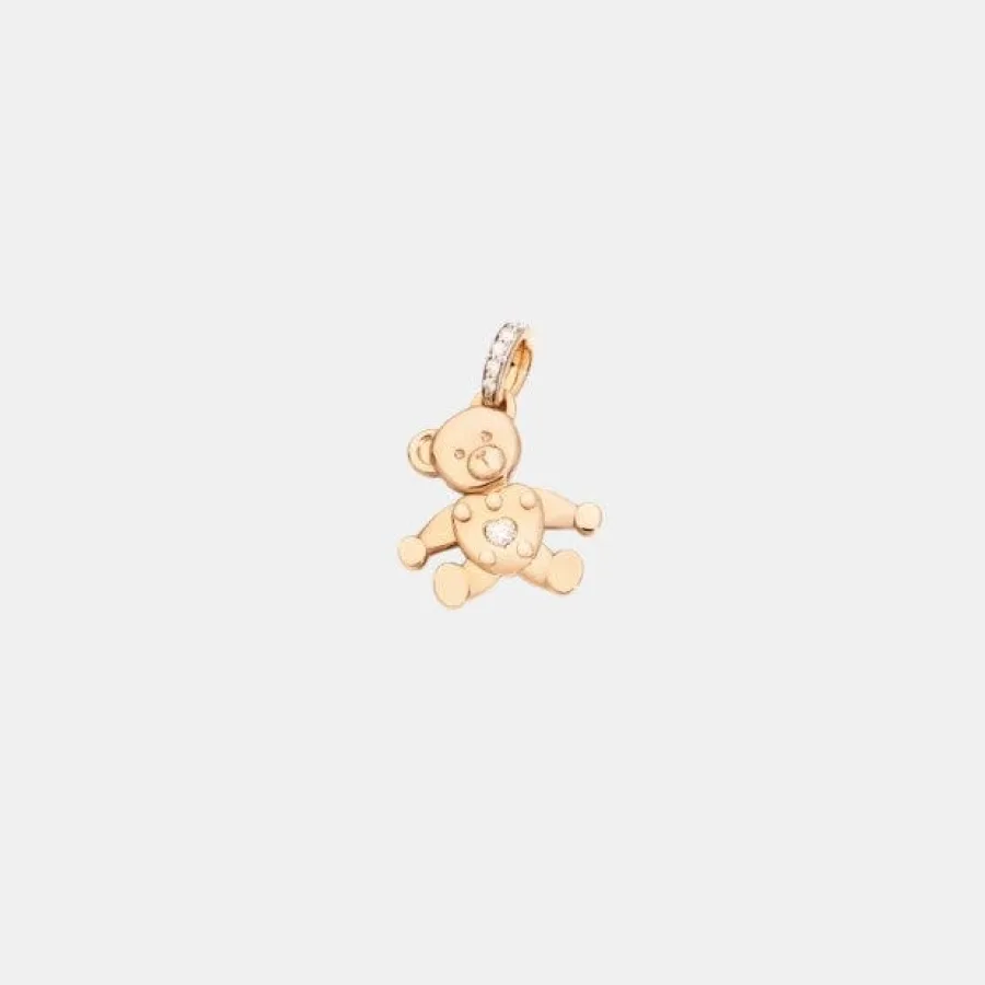 Pendentif Orsetto Pomellato en or rose, diamant 0.1ct