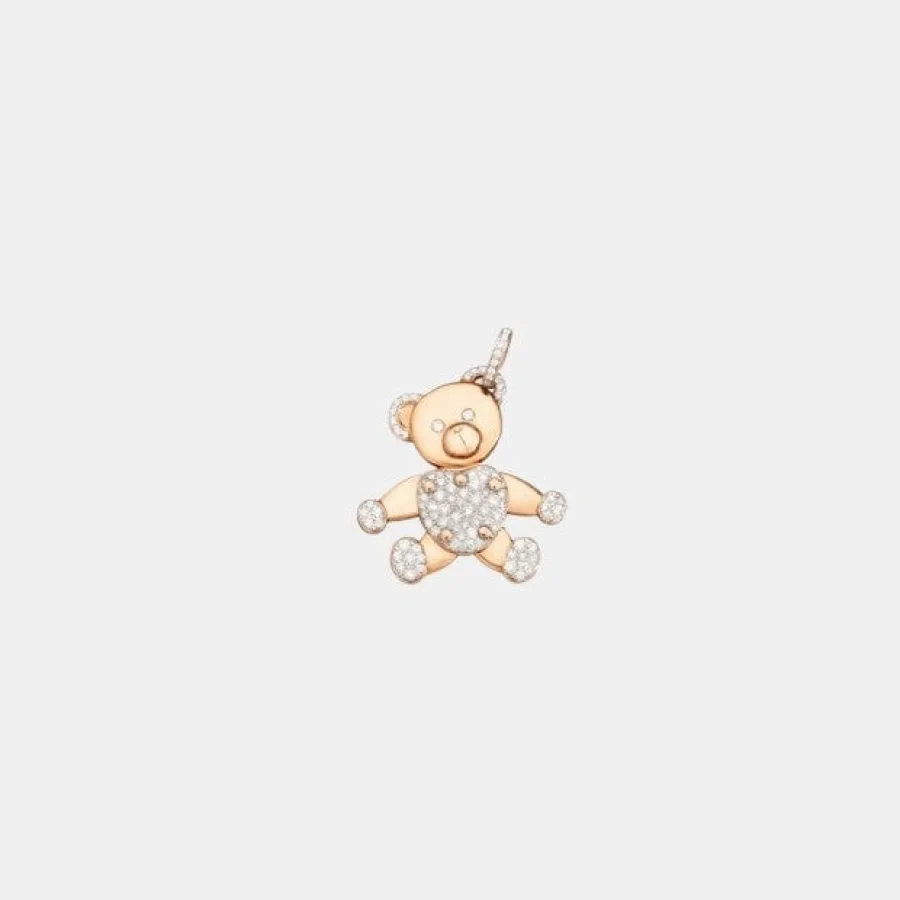 Pendentif Orsetto Pomellato en or rose, diamant 1.3ct