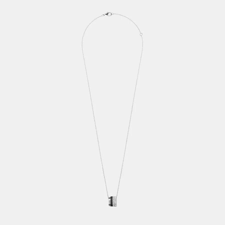 Pendentif Quatre Boucheron en or blanc, diamant 0.24ct — photographie du modèle, cote d’occasion GOLDMARKET
