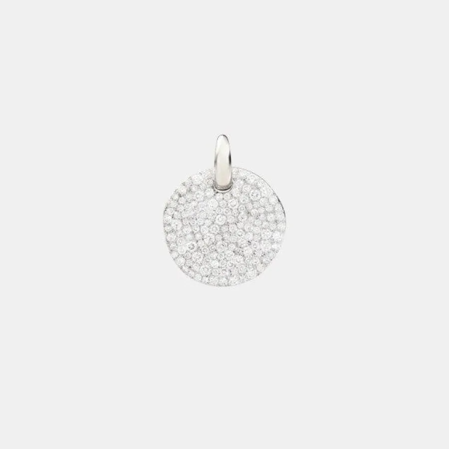 Pendentif Sabbia Pomellato en or blanc, diamant 3.7ct — photographie du modèle, cote d’occasion GOLDMARKET