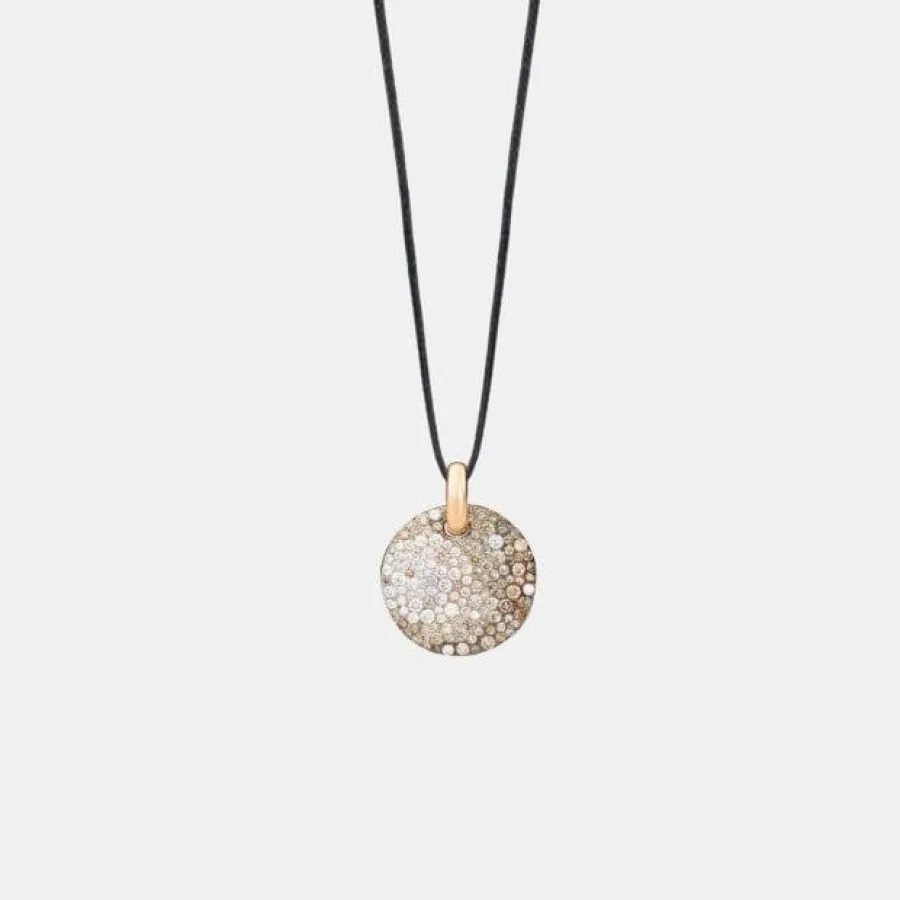 Pendentif Sabbia Pomellato en or rose, diamant 2.2ct — photographie du modèle, cote d’occasion GOLDMARKET