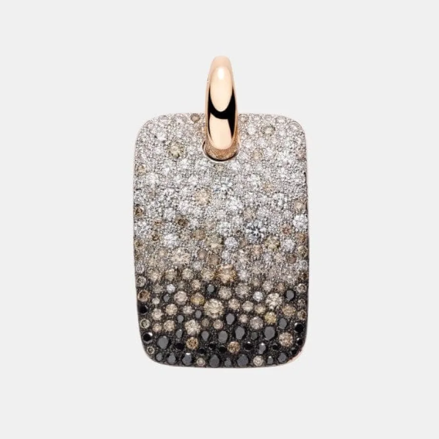 Pendentif Sabbia Pomellato en or rose, mixte 1.4ct — photographie du modèle, cote d’occasion GOLDMARKET