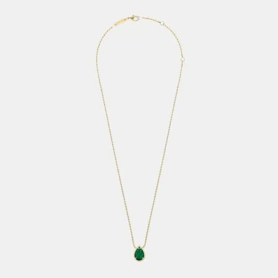 Pendentif Serpent Bohème Boucheron en or jaune, malachite s motif 1.85ct — photographie du modèle, cote d’occasion GOLDMARKET