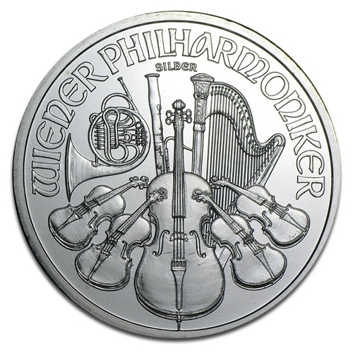 Philharmonique de Vienne en Argent - 31,1035 g (1 Oz) - Autriche Face