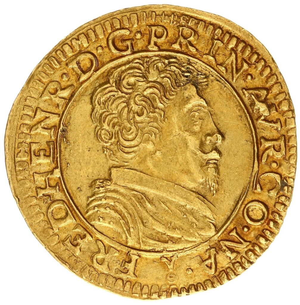 Avers Quadruple pistole - Frédéric-Henri - - Principauté d'Orange
 (France - États) — pièce en or