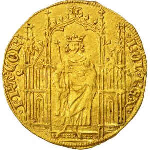 Avers Royal d'or - Charles IV - 1326 - 1328 - France — pièce en or