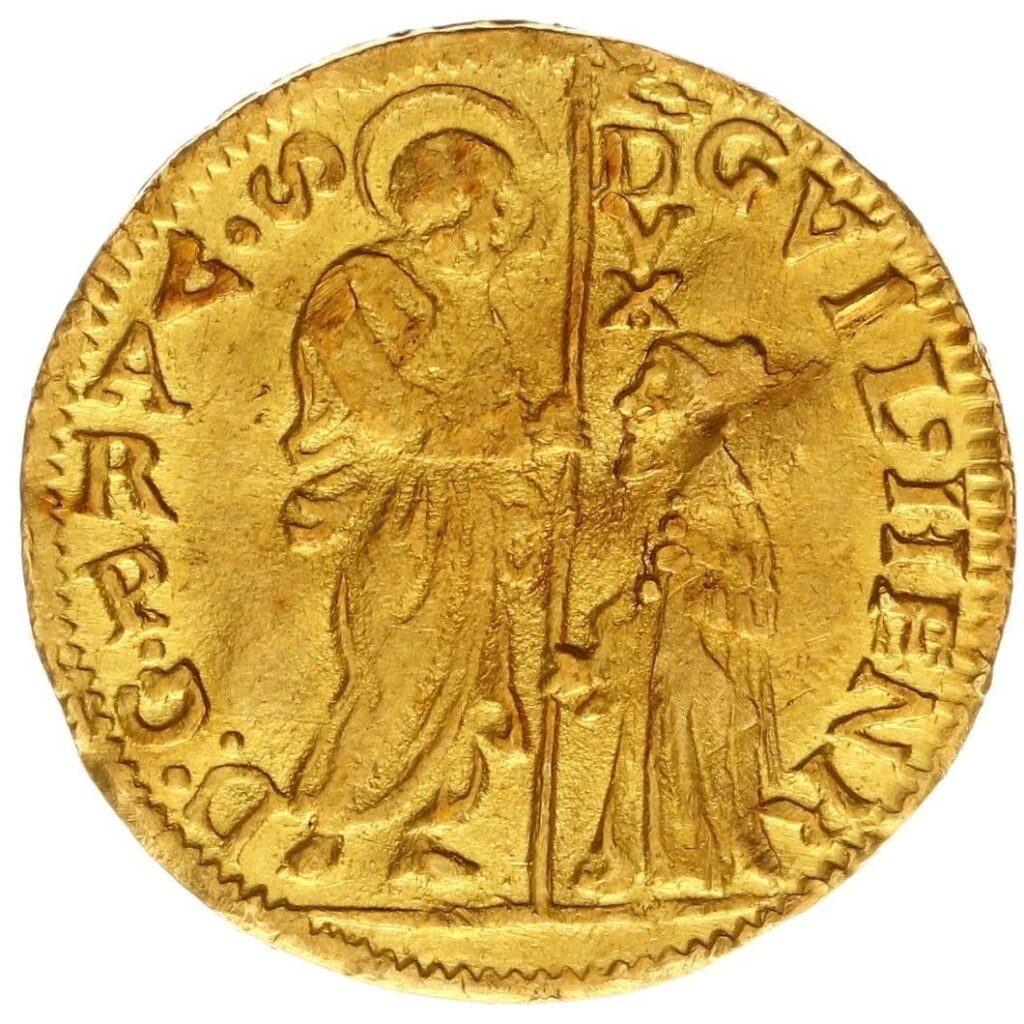 Avers Sequin d'or - Guillaume-Henri - - Principauté d'Orange
 (France - États) — pièce en or