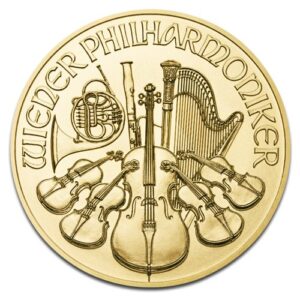 Philharmonique de Vienne en Or - 7,78 g (1/4 Oz) - Autriche Face
