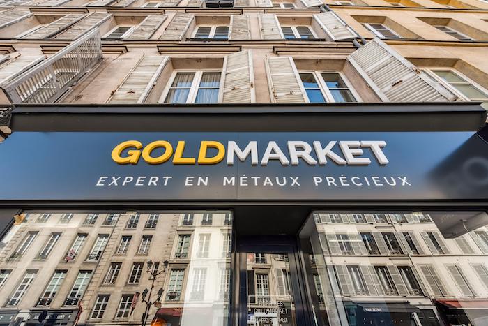Espace d'expertise de l'or fin GOLDMARKET à Paris 14e