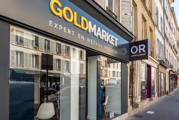 Agence GOLDMARKET Versailles, spécialiste de l'achat d'or au 11 Rue Royale