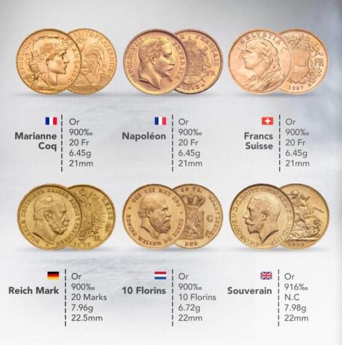 Achat Vente Pièces Or Versailles